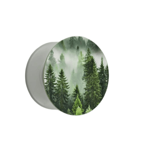 Puhelimen pidike Ø47 mm metsäkuosilla – mobiilikeuppa.com