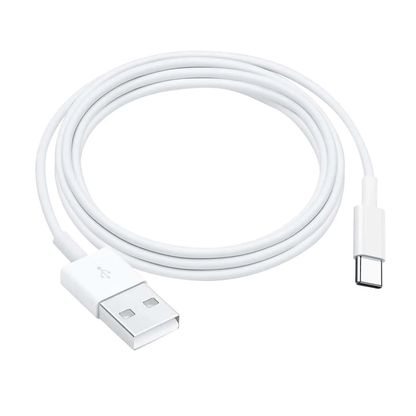 USB-A to USB-C johto 2 m – sopii Android- ja Samsung-puhelimille
